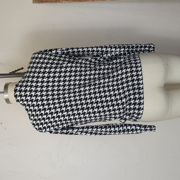 Target Brand Merona, Cotton houndstooth cardigan - Picture 3 of 3